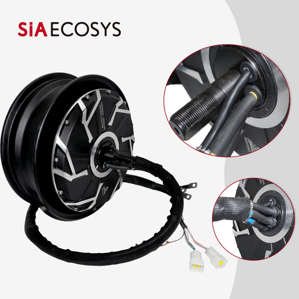 Motor de cubo BLDC de alta vel - 12000W Electric Motorcycle Hub Motor reseña y precio