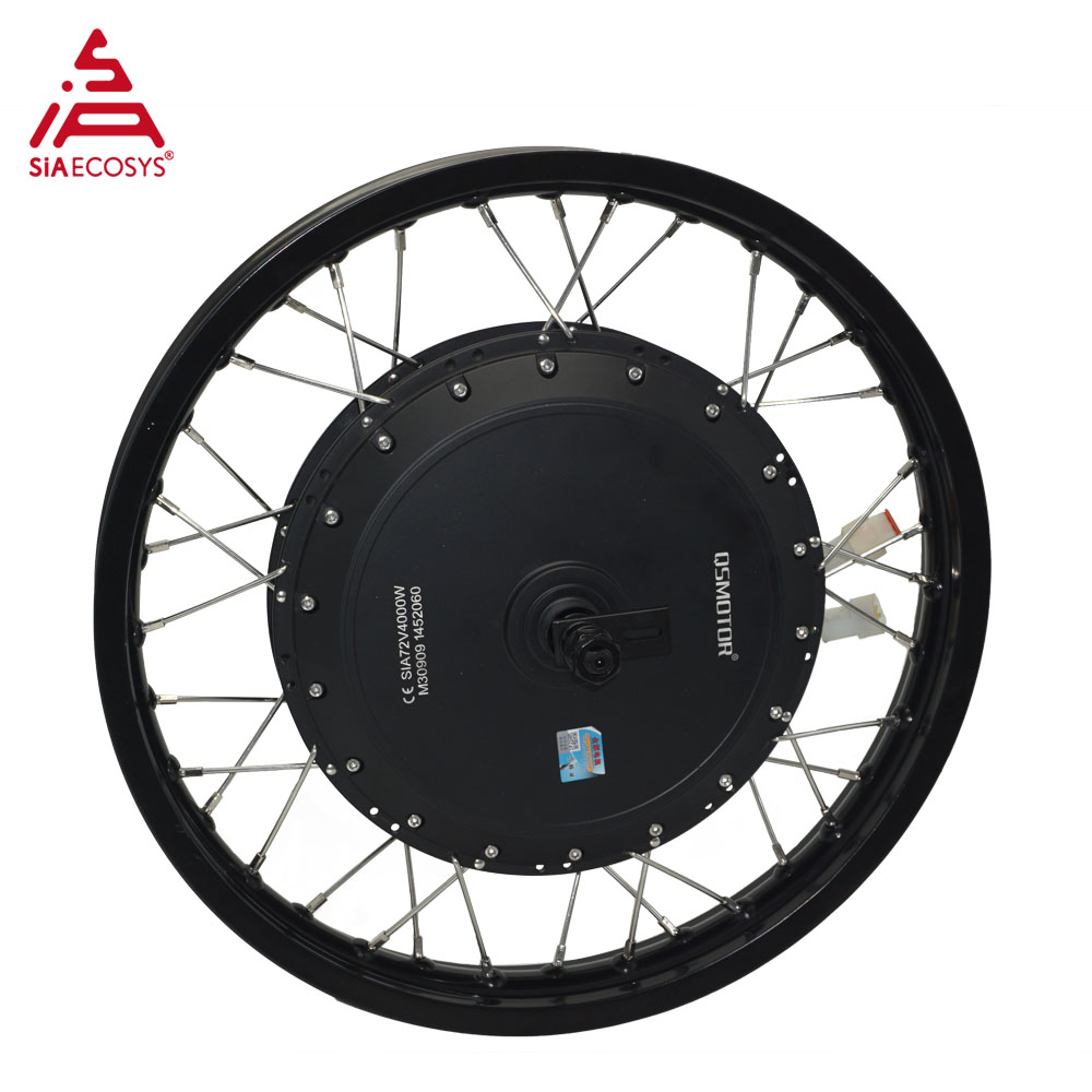 Motor de buje con radios QSMot - 12000W Electric Motorcycle Hub Motor reseña y precio