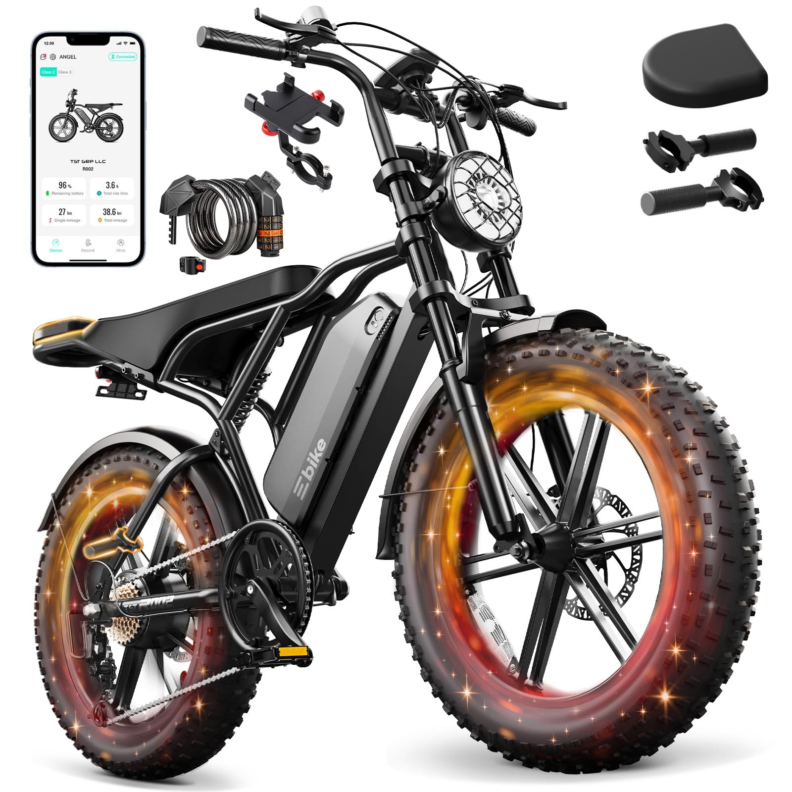Bicicleta Eléctrica LIMITE con - 48V 1500W Rear Hub Motor With Battery reseña y precio