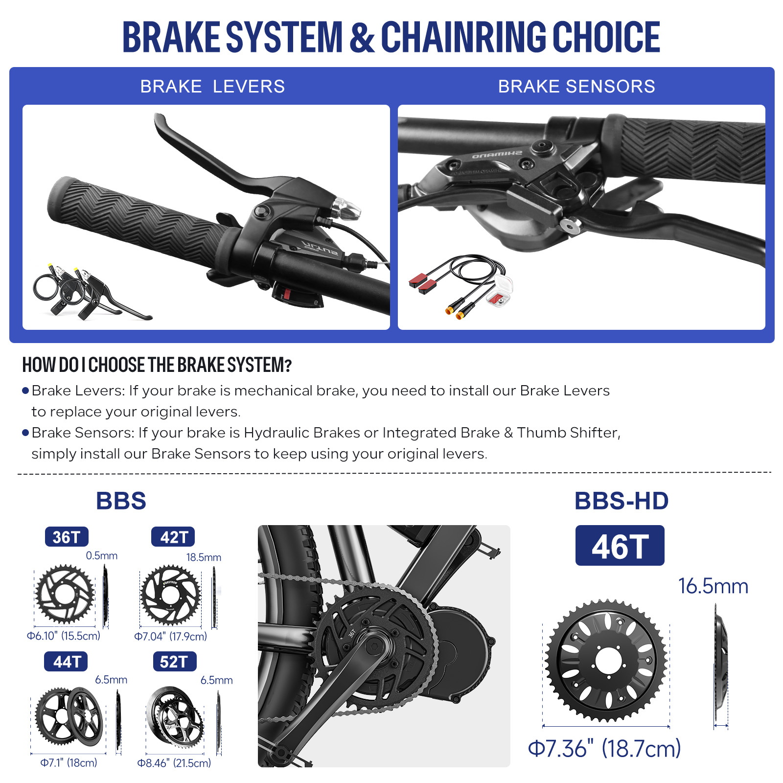 [Stock en EE. UU.] Kit de moto - Mid Drive Conversion Kit 1000W reseña y precio